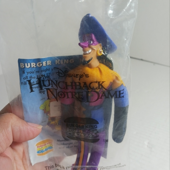 The Hunchback of Notre Dame Burger King Toys Lot of 7 Vintage NOS - Picture 4 of 8